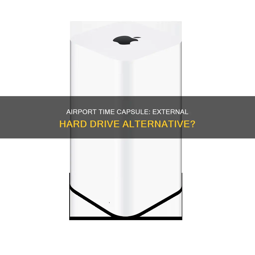 can i use airport time capsule as external hard drive