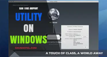 How to Use Airport Utility on Windows