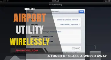 Airport Utility: Wireless Setup and Management