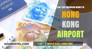 Using US Dollars in Hong Kong Airport