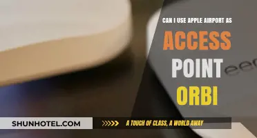 Using Apple Airport as an Access Point for Orbi