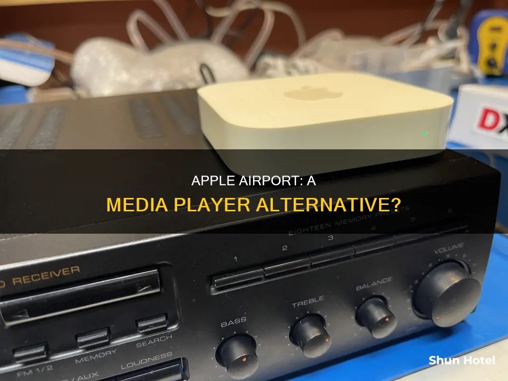 can i use apple airport as media player