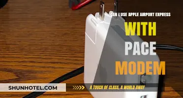 Apple Airport Express and Pace Modem Compatibility