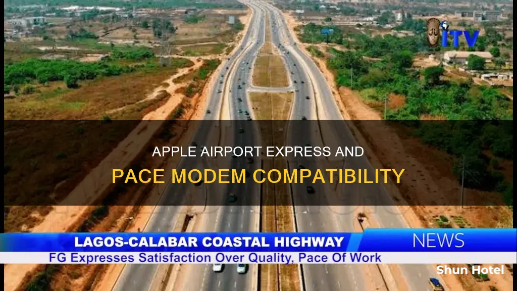 can i use apple airport express with pace modem