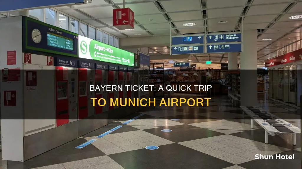 can i use bayern ticket to munich airport
