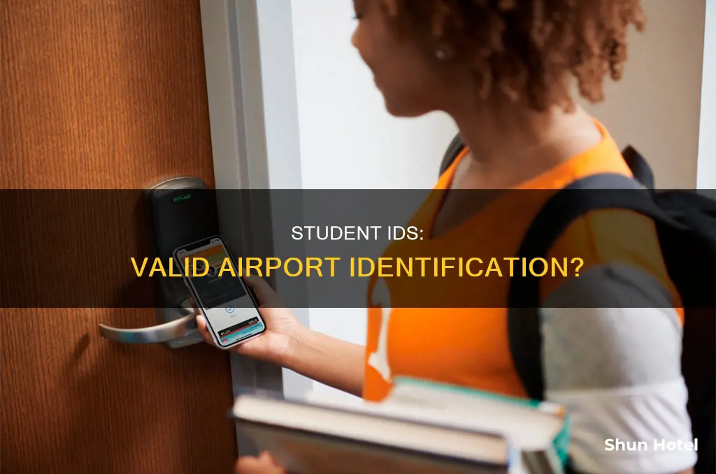 can i use college id at airport