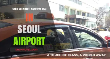 Using Credit Cards for Seoul Airport Taxis