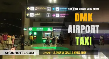 DMK Airport Taxi: Credit Card Payment Options