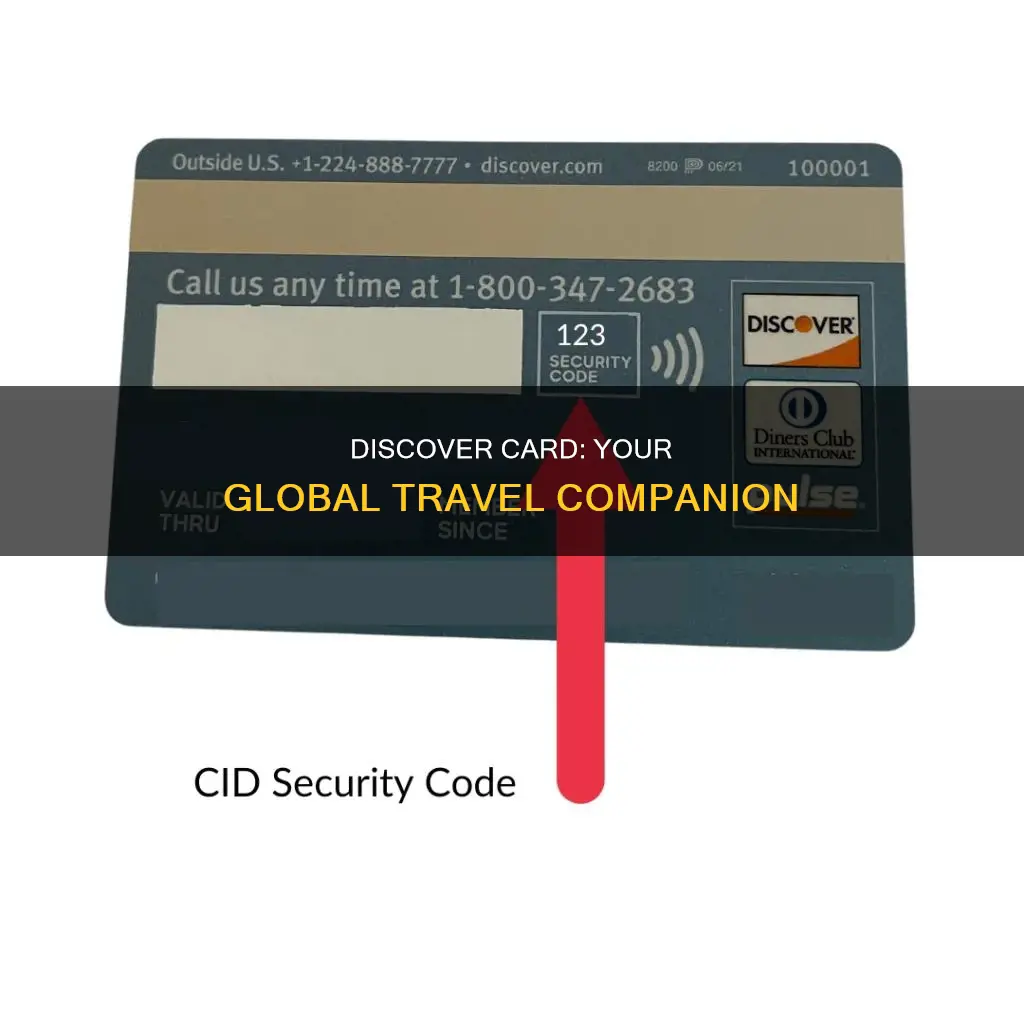 can i use discover card at international airports