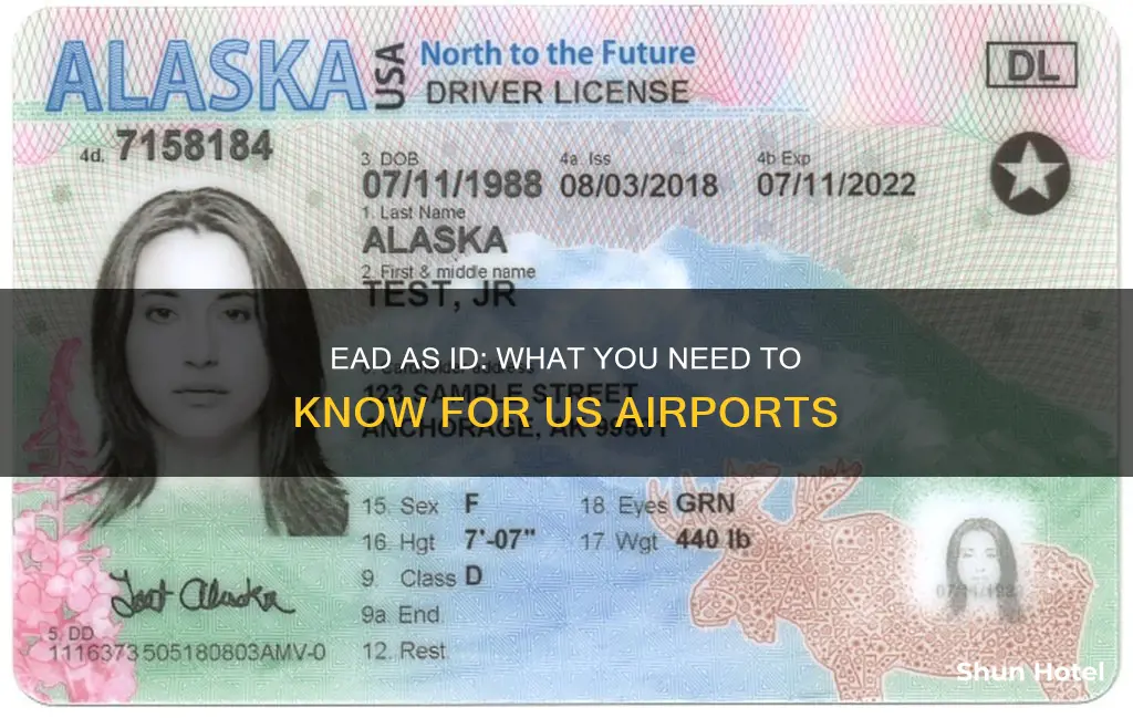 can i use ead as id on us airport