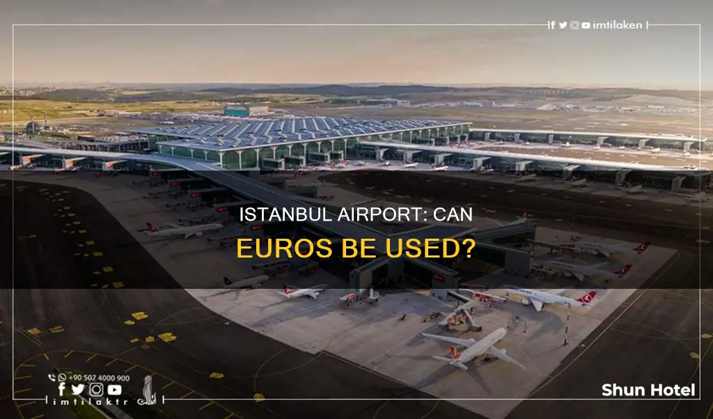 can i use euros at istanbul airport