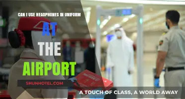 Airport Uniform Etiquette: Headphones Allowed?