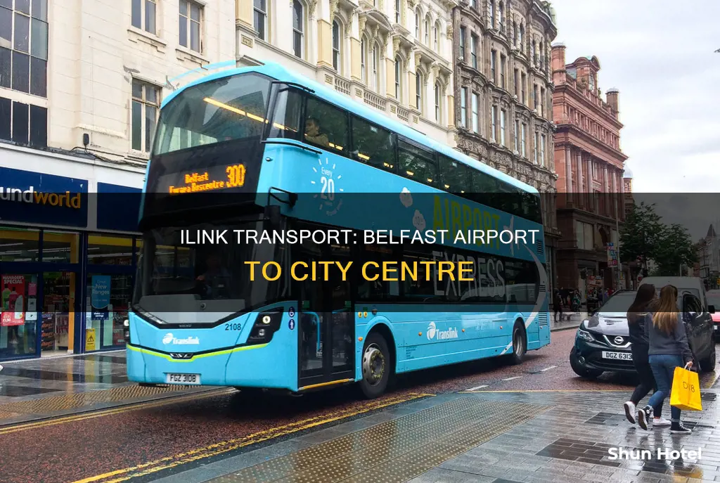 can i use ilink for transport from belfast airport