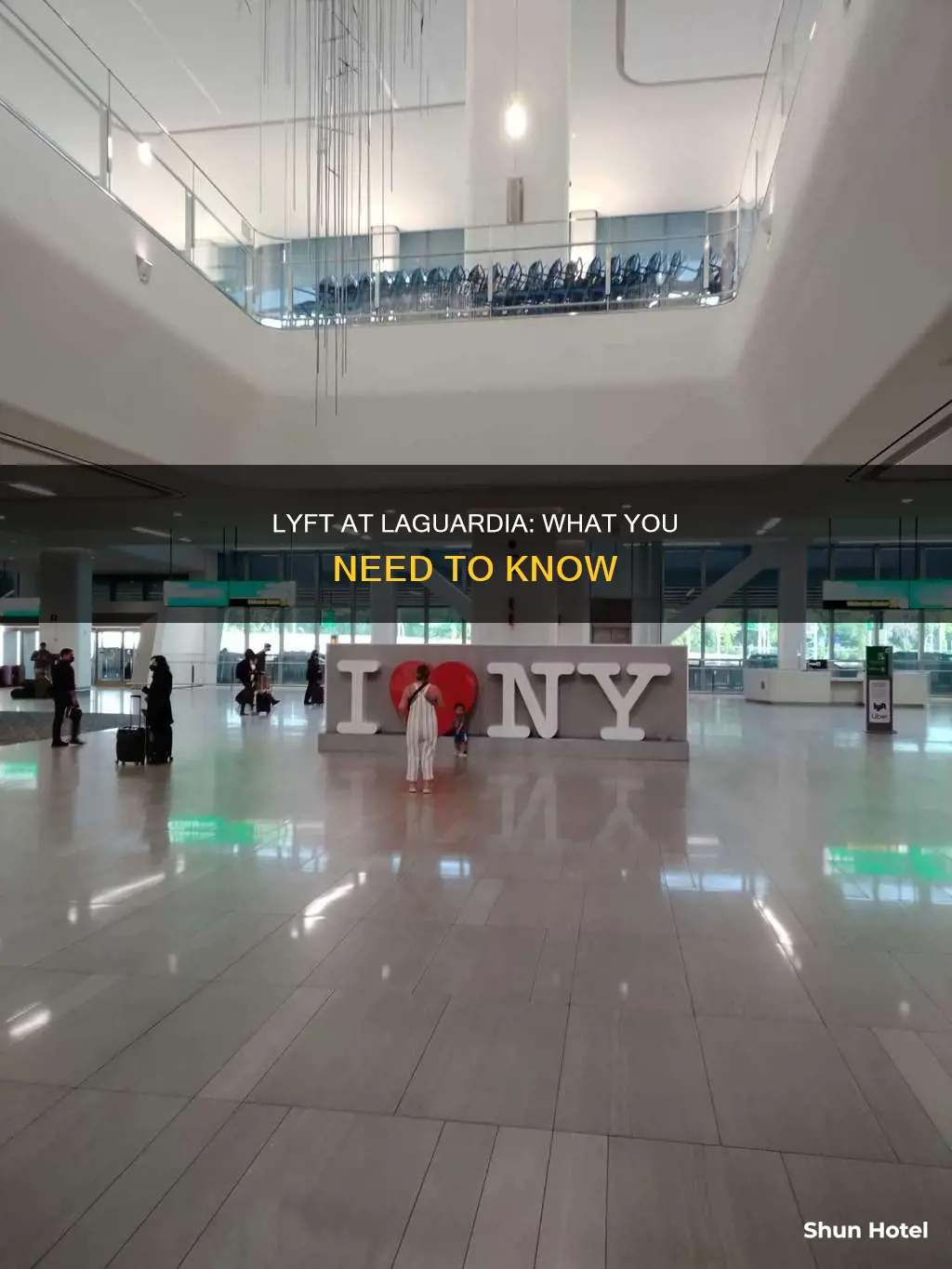 can i use lyft at la guardia airport
