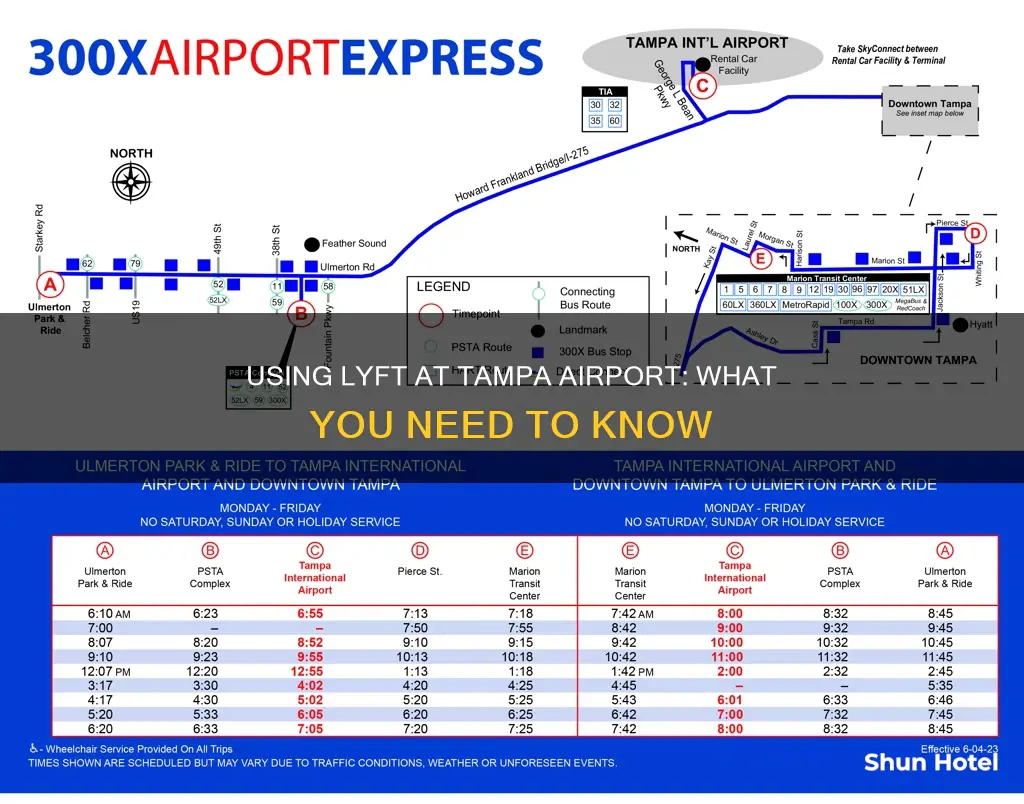 can i use lyft at tampa airport