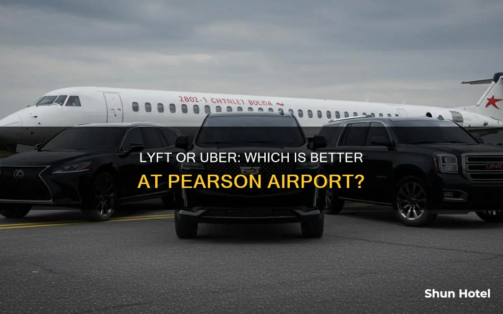 can i use lyft or uber from pearson airport toronto