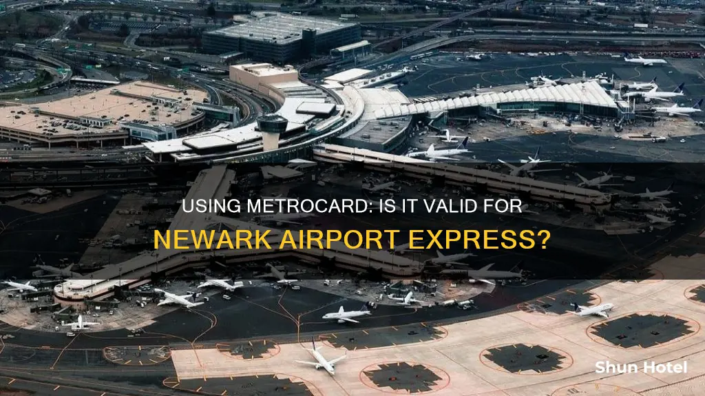 can i use metrocard for newark airport express