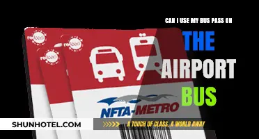 Using Your Bus Pass: Airport Bus Edition