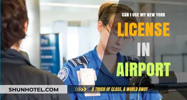 Using Your New York License at the Airport