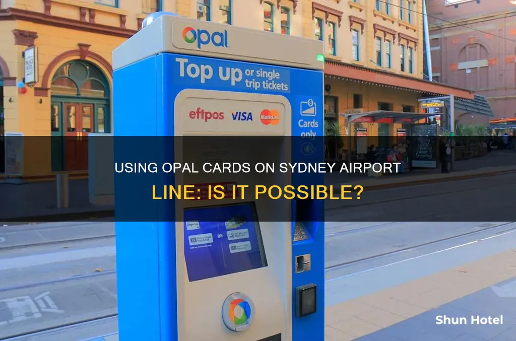 can i use my opal card on airport line