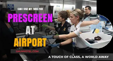 Using TWIC for Airport Pre-Screening: Is it Possible?