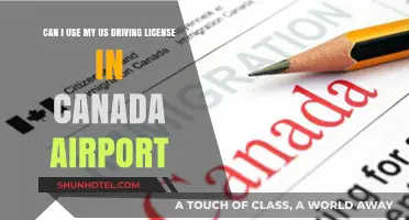 Using a US Driving License in Canadian Airports: Is It Valid?