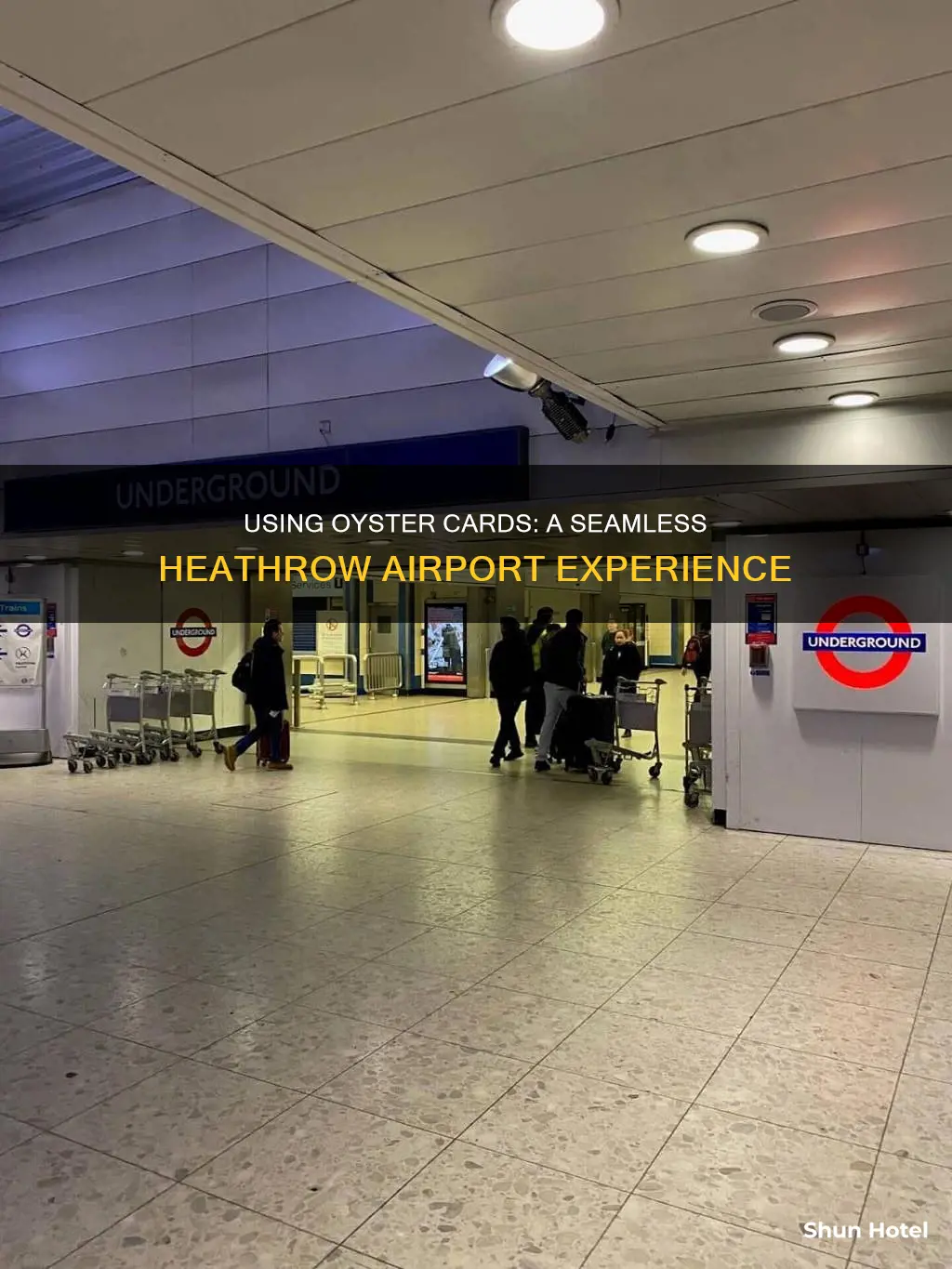 can i use oyster card to heathrow airport