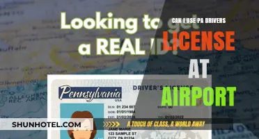 Using a PA Driver's License: Airport Identification