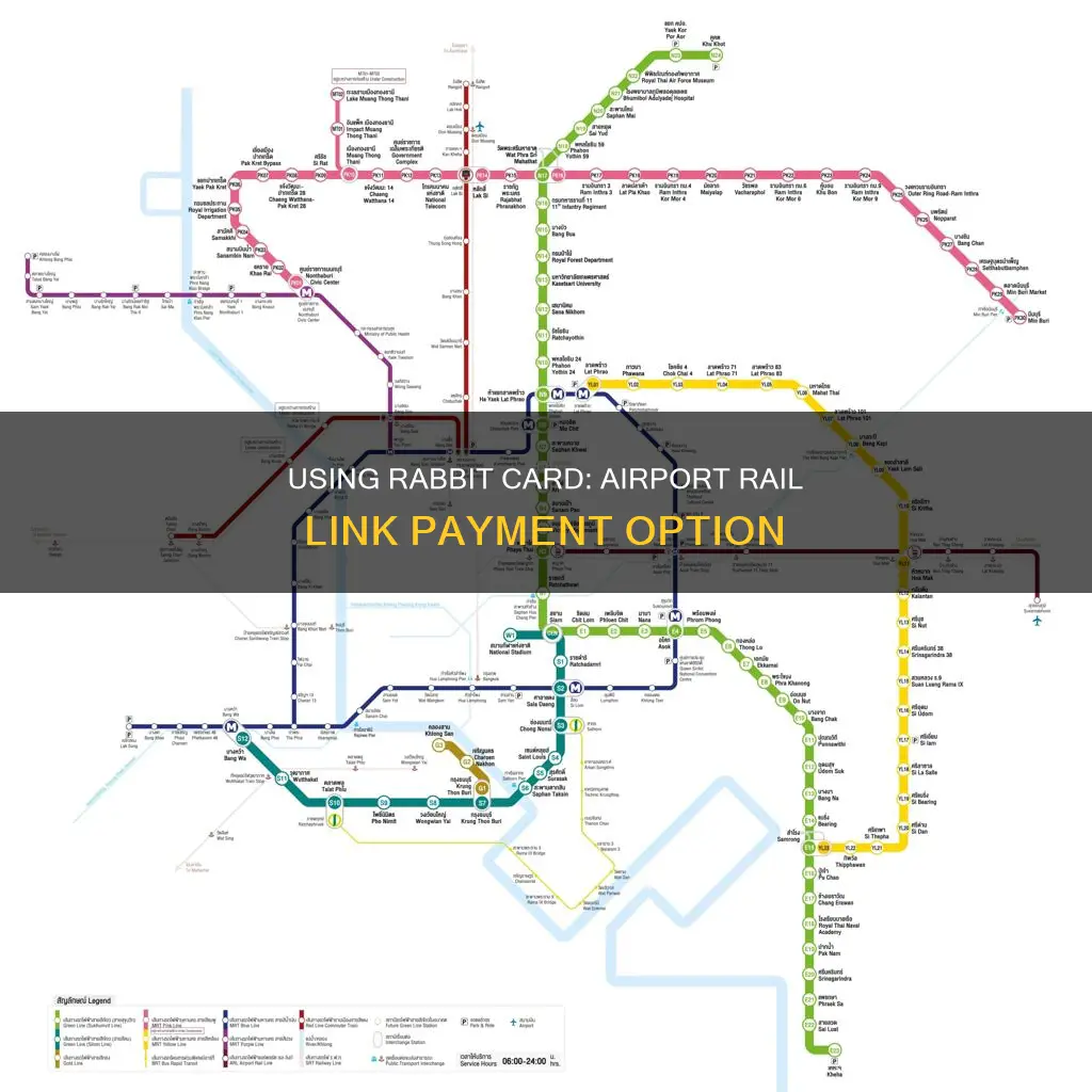can i use rabbit card for airport rail link