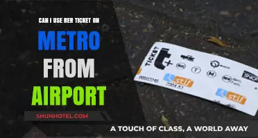 Rer Tickets: Valid for Airport Metro Travel?