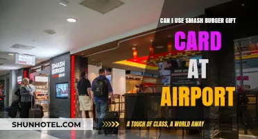 Smash Burger Gift Cards: Airport Redemption?