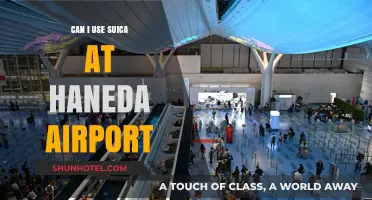 Suica Card Usage at Haneda Airport