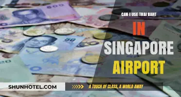 Using Thai Baht in Singapore's Changi Airport