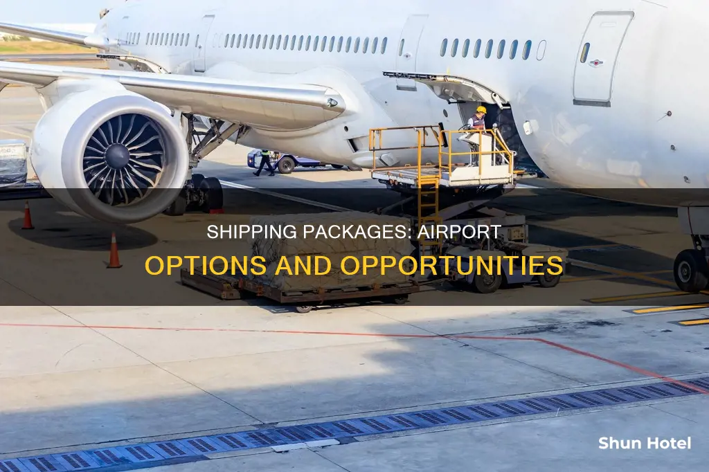 can i use the airport to ship packages