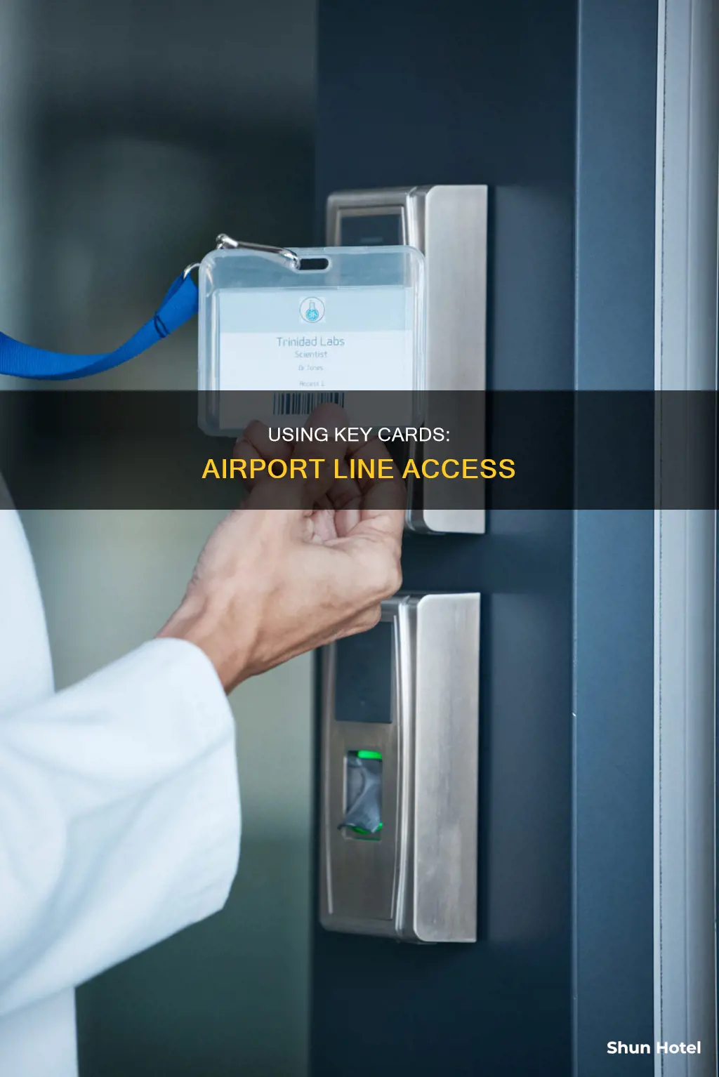 can i use the key card on the airport line