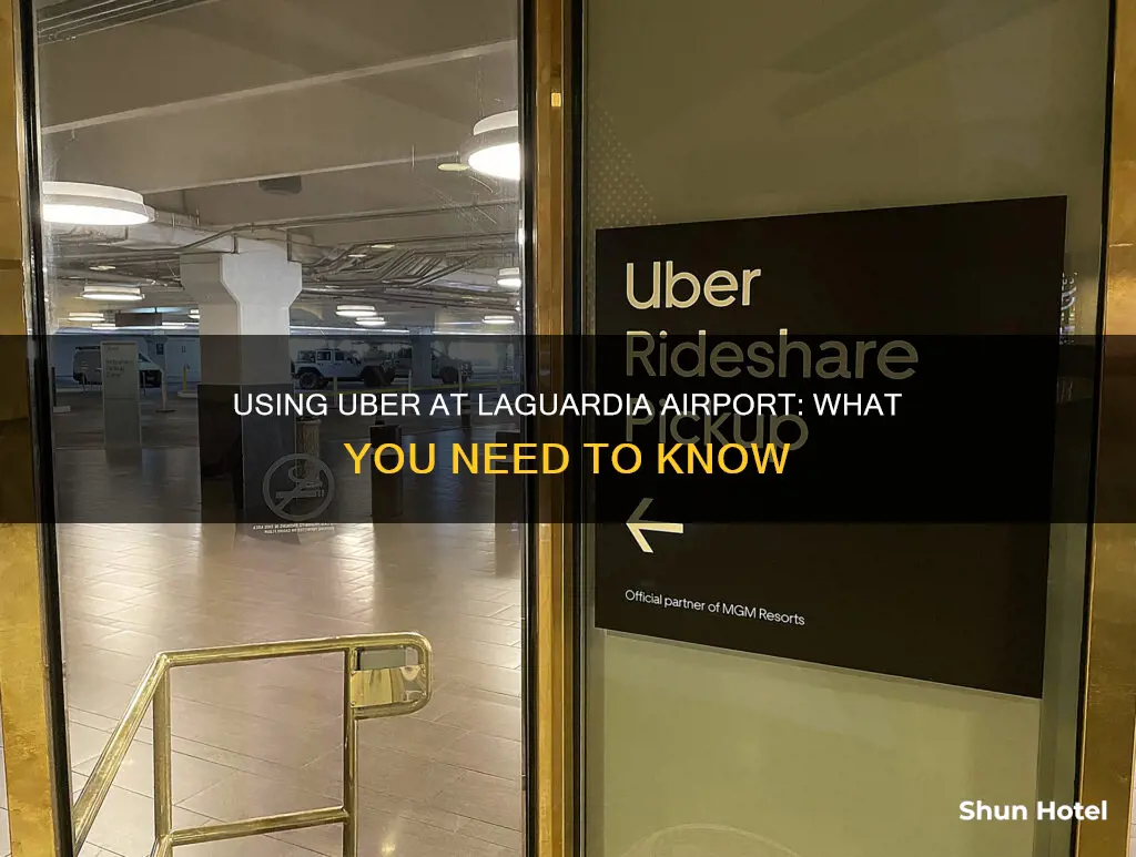 can i use uber at laguardia airport