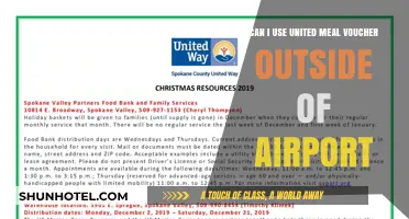 United Airlines: Using Meal Vouchers Outside the Airport