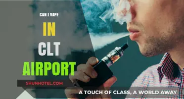 CLT Airport Vaping Rules: What You Need to Know