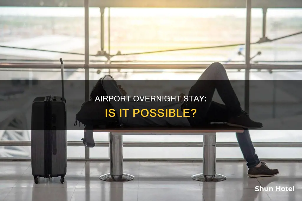 can i wait at airport overnight