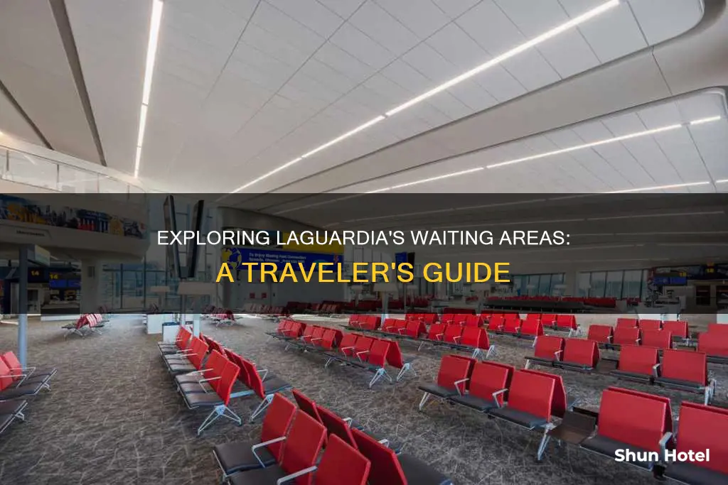 can i wait in waiting area laguadia airport