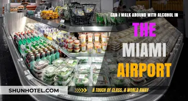 Miami Airport Alcohol Rules: Drinking and Walking