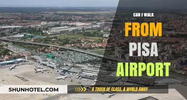 Exploring Pisa: Walking from the Airport