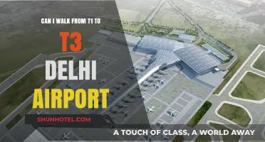 Exploring Delhi Airport: Walking Trail from T1 to T3