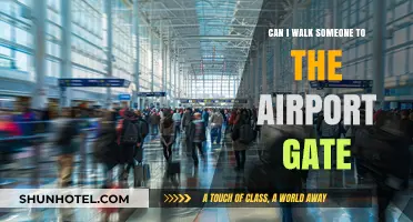 Exploring Airport Gates: Can You Walk a Friend In?