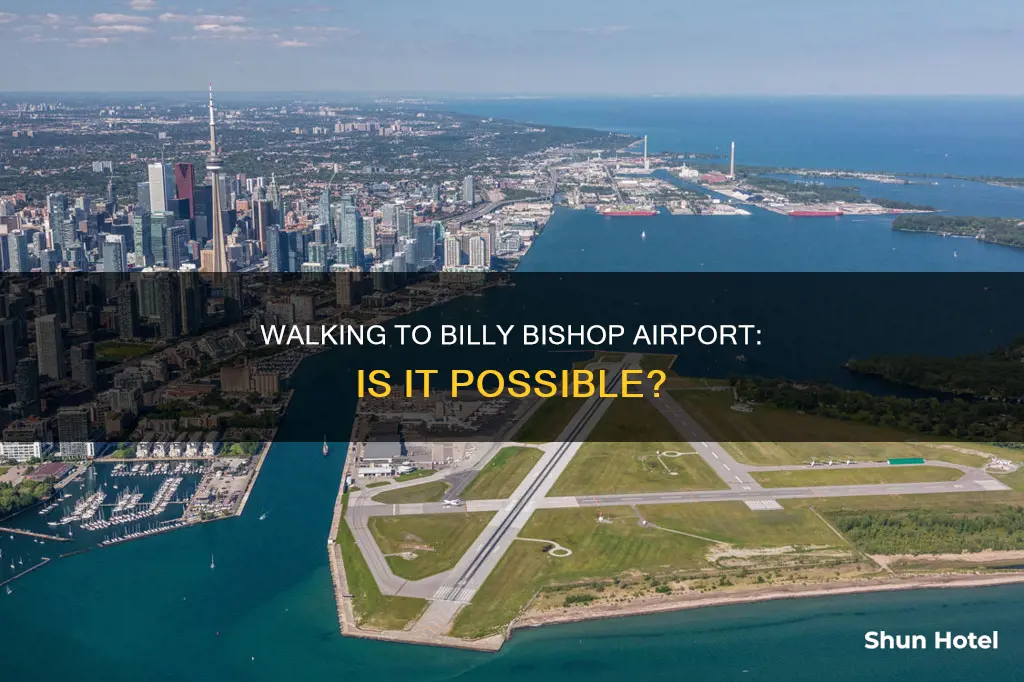 can i walk to billy bishop airport