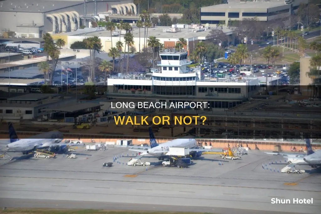 can i walk to long beach airport