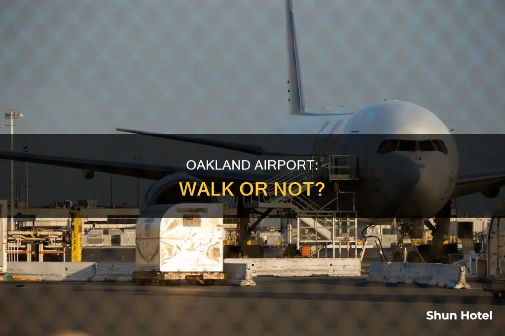can i walk to oakland airport
