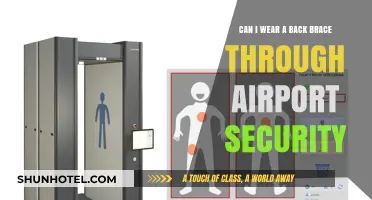 Airport Security and Back Braces: What You Need to Know