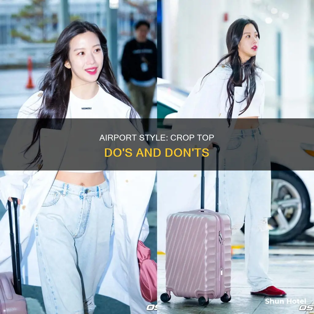 can i wear a crop top to the airport