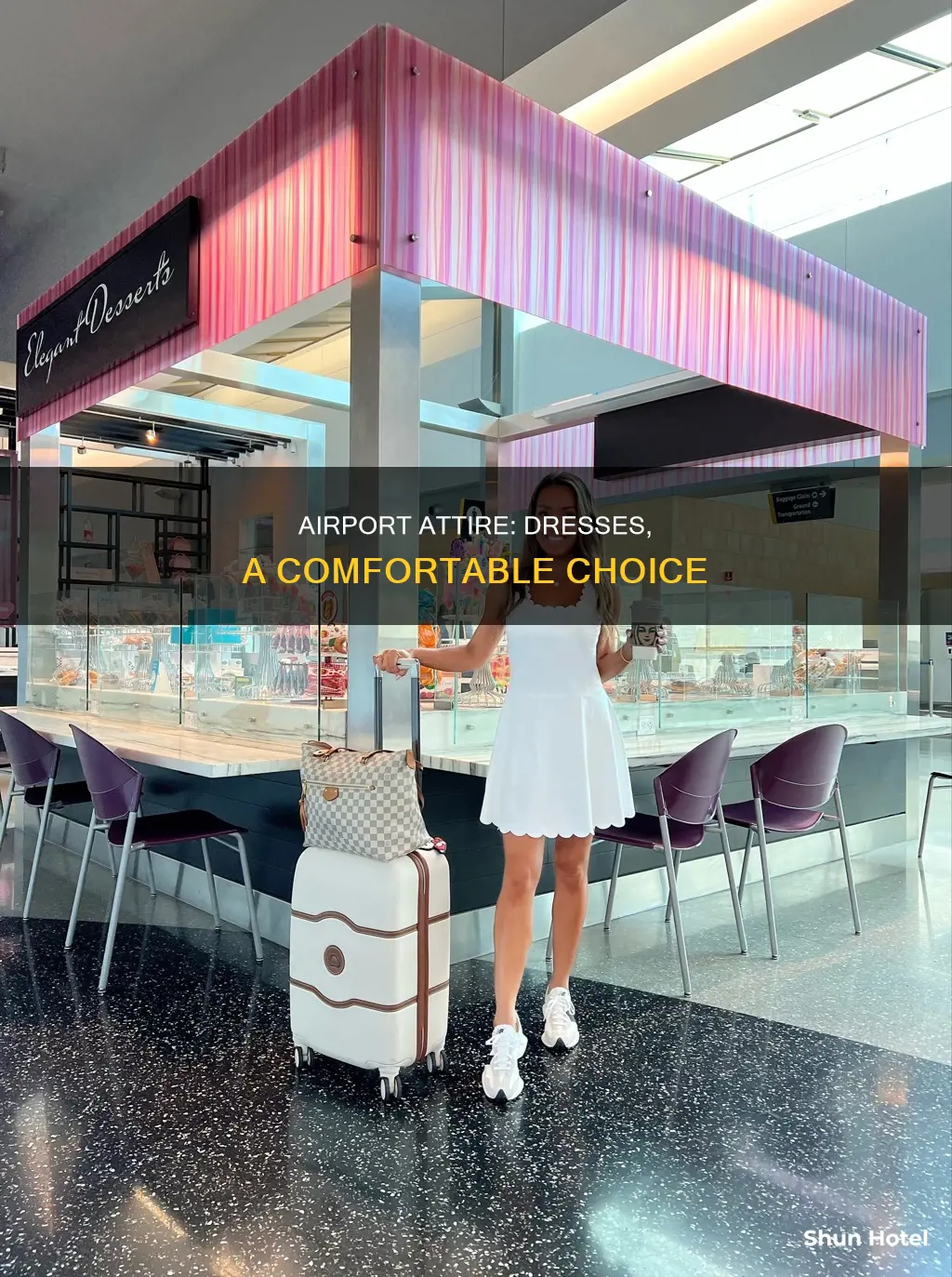 can i wear a dress to the airport